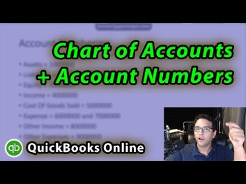 chart of accounts