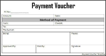 how is a voucher used in accounts payable?