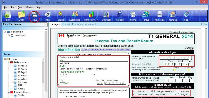 i completed my tax returns but want to double check an entry how can i do this? thank you