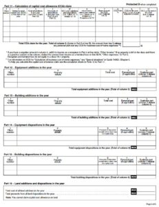 T2125 Fillable Form