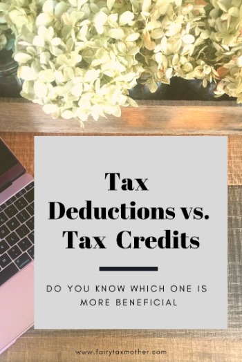 tax credits vs tax deductions